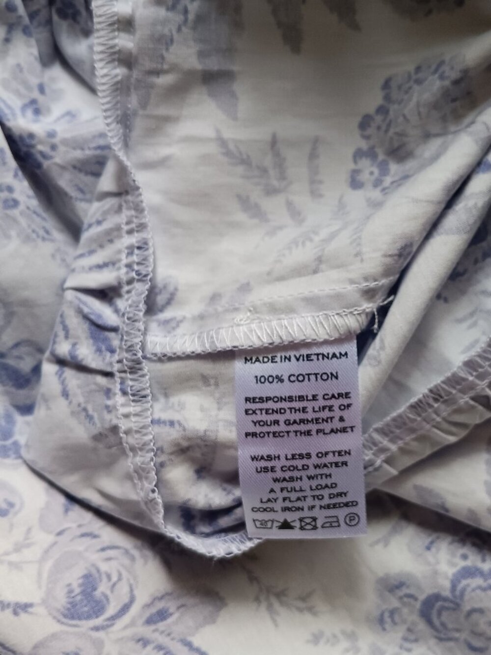 NWT Hill House Lilac Tonal Floral The Florence Nap Skirt Size XS - Picture 7 of 7